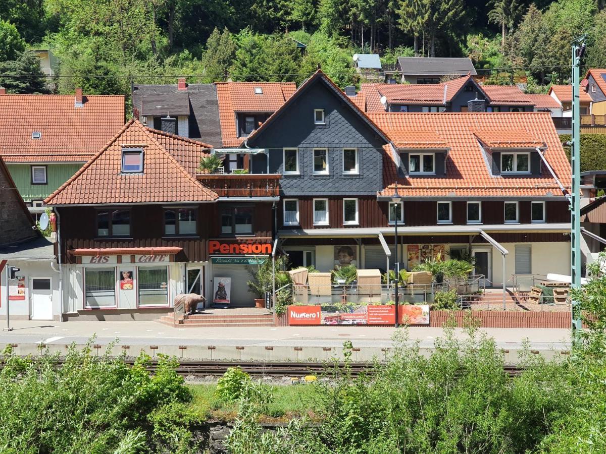 Numero1-Pension Und Cafe Rubeland Exteriér fotografie