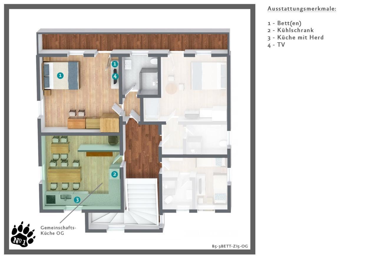 Numero1-Pension Und Cafe Rubeland Exteriér fotografie